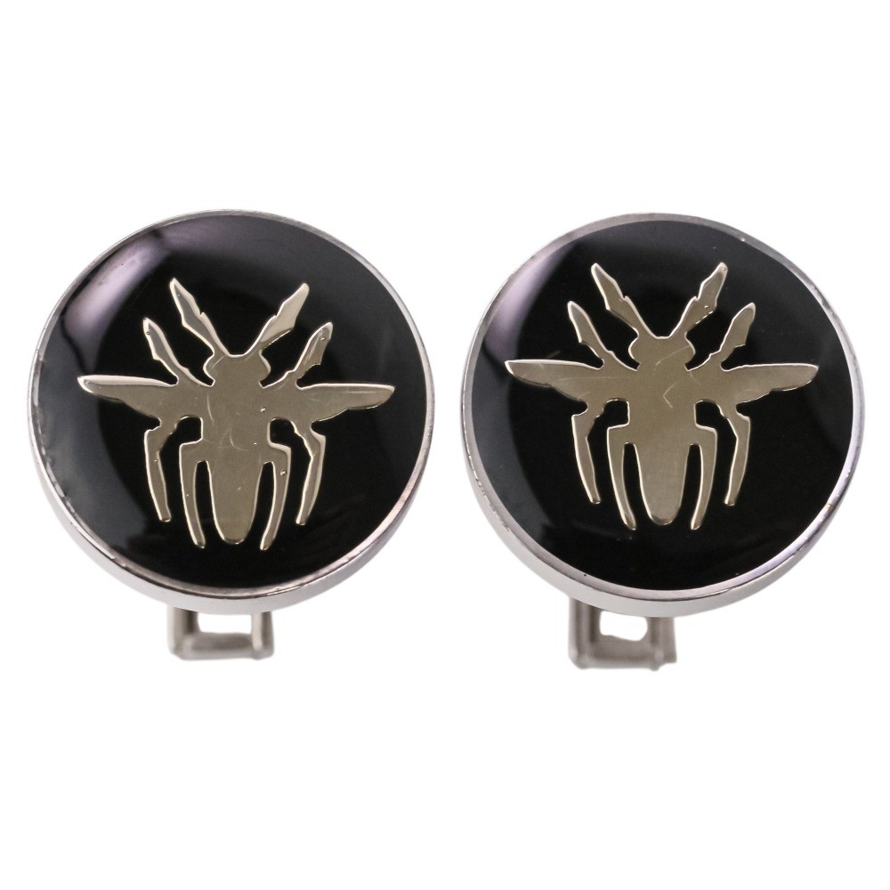 DIOR HOMME AG925 Bee Cufflinks, Black/Silver Color mens USED | eBay