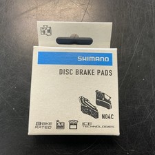 Shimano N04C Disc Brake Pads w/ Fin Spring Metal BR-M9120 XTR 4 Piston XT M8120