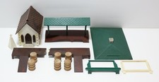 Bachmann Plasticville Sets Train Station and Church