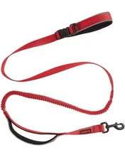 KONG Reflective Shock Absorbing Hands-Free Bungee Dog Leash 6' (Red)  NEW