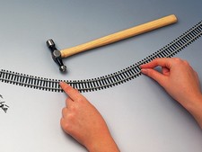 HORNBY Rail droit flexible 970 mm code 100 - HO 1/87 - HORNBY R621