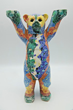 Buddy Bear Berlin Figur 23 cm Kunstharz Spain Eusebio Pradas Buddy Bear Mosaik
