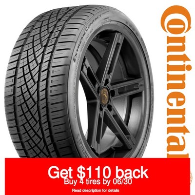 CONTINENTAL ExtremeContact DWS06 275/45R21XL 110Y (Quantity of 4)
