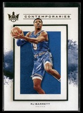 RJ Barret 2020-21 Court Kings #5 Contemporaries New York Knicks