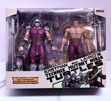 NECA Eastman & Lairds TMNT Shredder Worms of Madness 2 Pack Action Figure