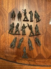 Vintage Toy Soldiers Doing Multiple Different Action Poses