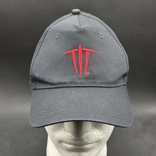 Wild Things Gear Hat Port & Company Men's Adjustable Black Red Logo
