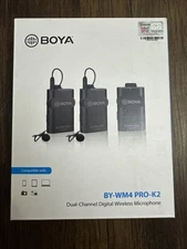 BOYA BY-WM4 Pro K2 wireless Lavalier Microphone System
