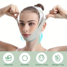 Reusable V Shaper Sleep Mask Facial Sculpting Lifting anti Wrinkle Strap Beauty