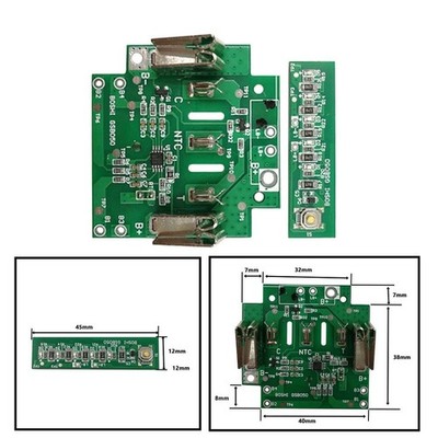 Sch?n PCB-Leiterplatte 47 * 45 Mm Anti-Vibration Batterie Ladeschutzplatine