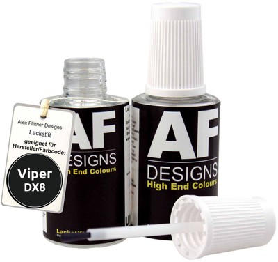 Lackstift für Viper DX8 Black schnelltrocknend 2x20ml Autolack