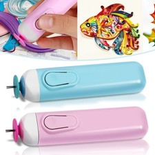 DIY Craft Curling Winder Tool Clear Electric Quilling Pen Paper Quilling