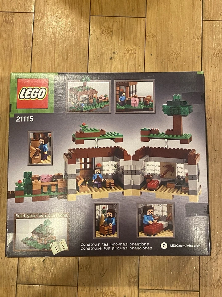 Lego Minecraft - The First Night (21115) - SEALED BRAND NEW - Image 2 of 4