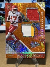 2016 Panini Unparalleled - Orange Dual Memorabilia #26 Chris Conley /99 (MEM)