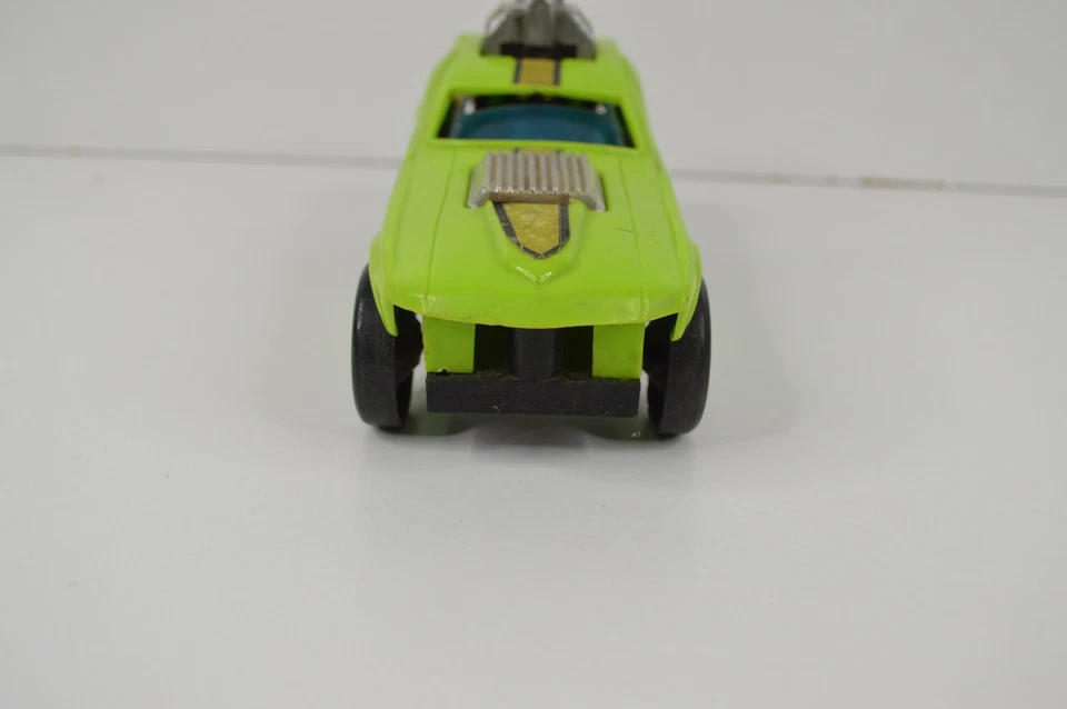 Hasbro Stick Shifters Ford Boss Mustang Green Plastic Incomplete - Image 2 of 4