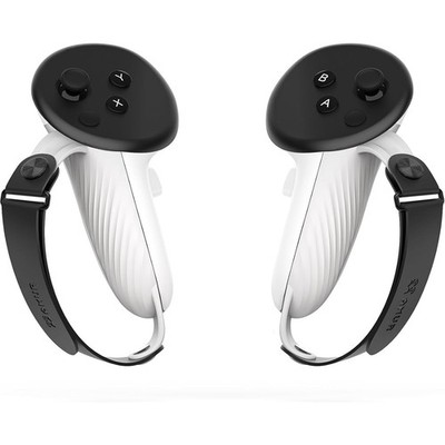 Für Quest 3 VR Controller Griff Abdeckung Strap Gurt One-Step Akku Cover Zubehör