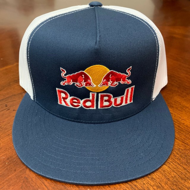 patagonia trucker hat red