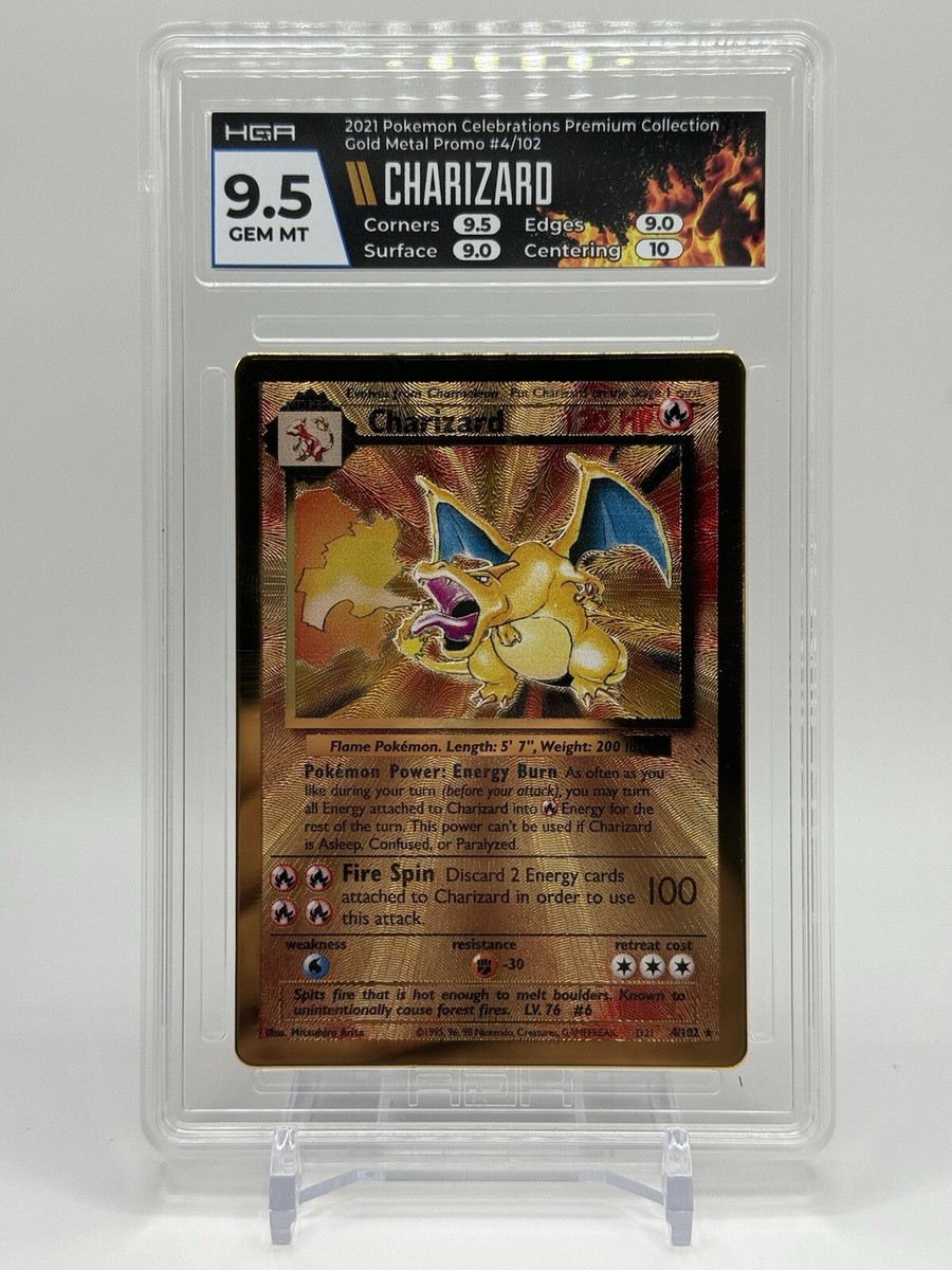2021 Pokemon Celebrations Premium Collection #4 Charizard