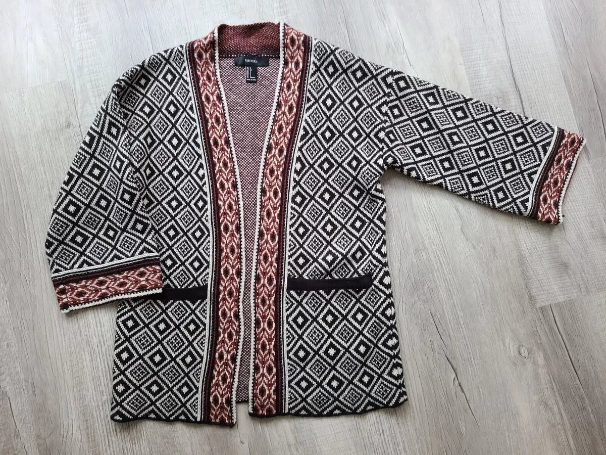 Boho cardigan forever clearance 21