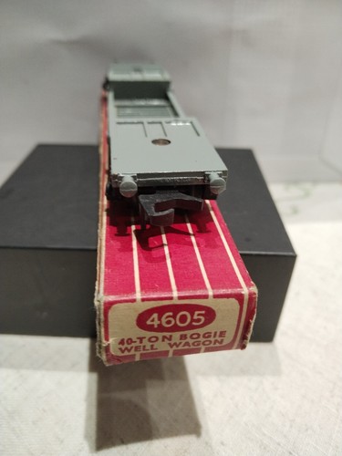 Hornby Dublo 2 Rail 4605 40 Ton Bogie Well Wagon - Picture 3 of 9