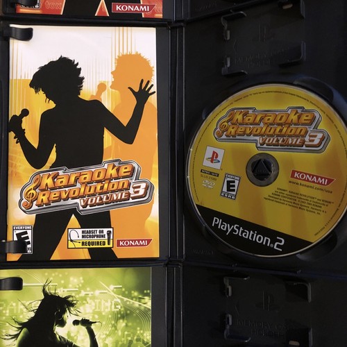 PLAYSTATION 2 PS2 KARAOKE REVOLUTION VOLUME 2 3 AND PARTY Complete CIB - Picture 4 of 9