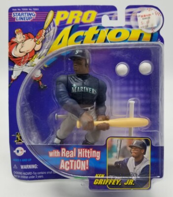 1998 Starting Lineup KEN GRIFFEY JR Pro Action Kenner New Seattle