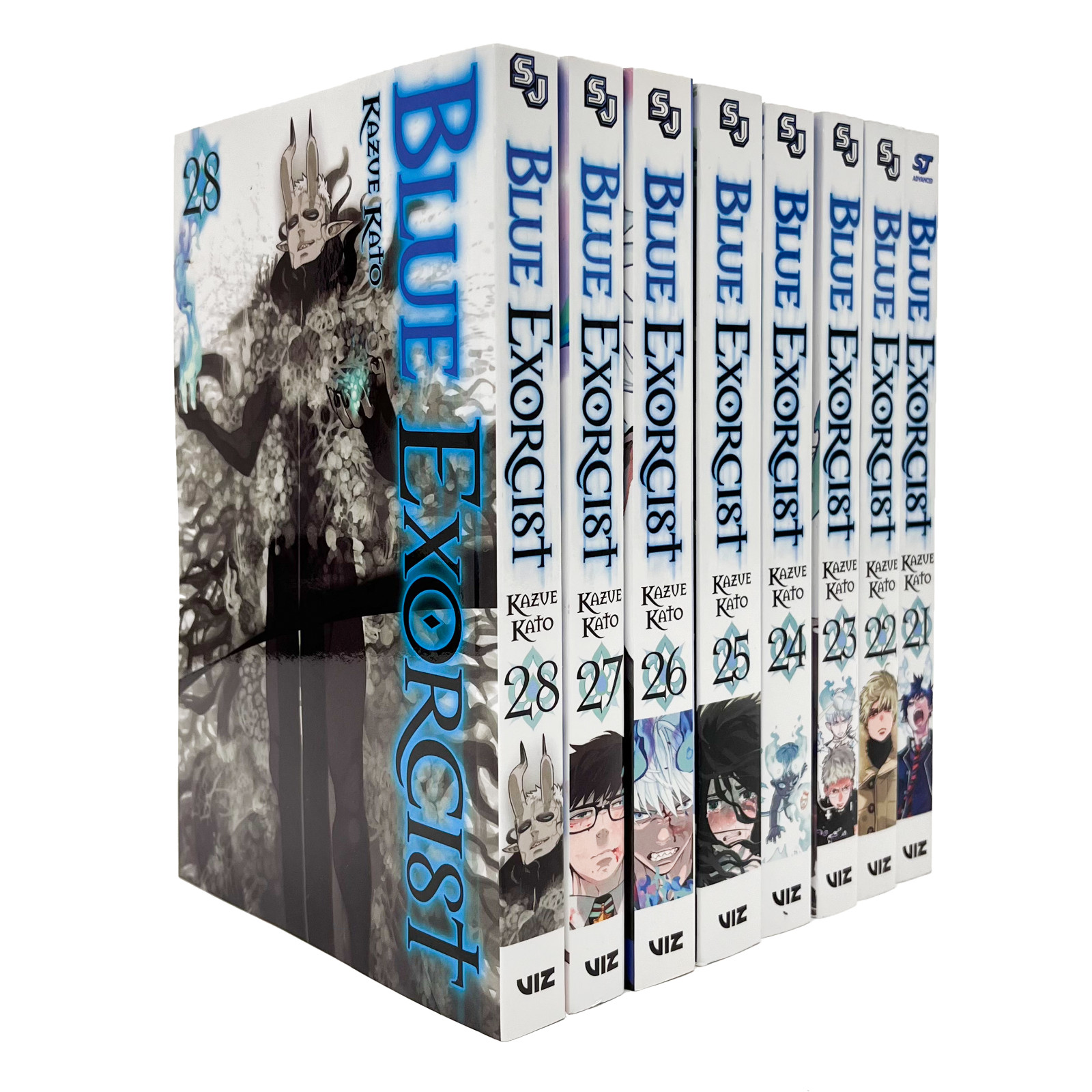 Viz Media Blue Exorcist Volume 21-28 Collection 8 Books Set Series 5 By Kazue Kato - Image 2