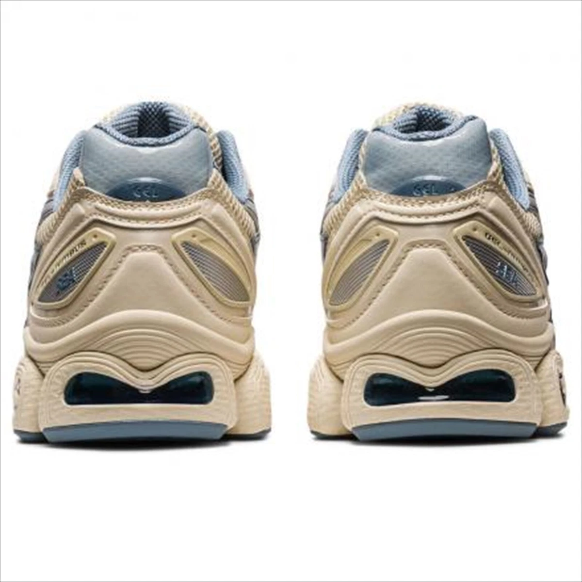 WIND AND SEA ASICS GEL-NIMBUS 9 Cream Pure Silver 1201A801-101 US