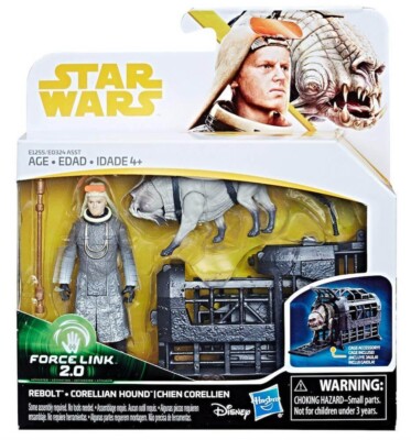 Star Wars Rebolt and Corellian Hound Deluxe 2-Pack Force Link - NEW - MINT