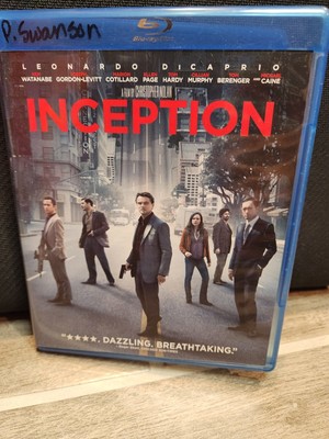 Inception DVD + Blu Ray Special Feature Disc Near Mint 