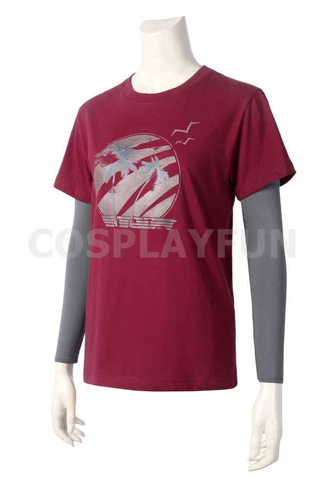 The Last of Us Ellie Cosplay T-shirt Costume Outfits