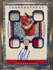 2018 Cornerstones Baseball J.P. CRAWFORD! Auto! Patch! RPA! #’d/49 Rookie! ! ⚾️ 