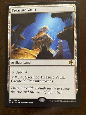 TREASURE VAULT - Adventures in the Forgotten Realms - M/NM - MTG Magic