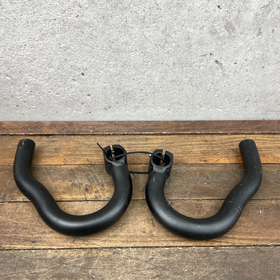 Manillar de colección con abrazadera de barra de caída en extremos de extensión 27,2 Origin8 negro DropIn Foto 4 de 4