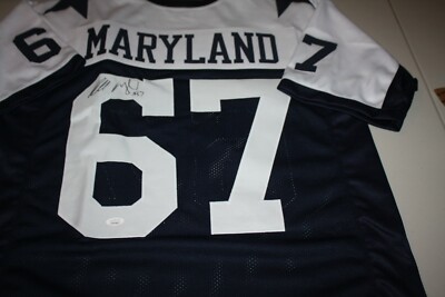 DALLAS COWBOYS RUSSELL MARYLAND #67 SIGNED HOME THANKSGIVING