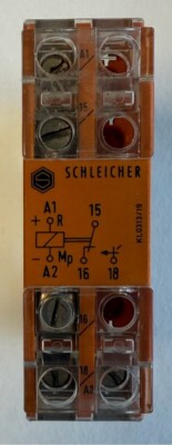 Schleicher Zeitverzögerungsrelais / 0,5s / KSY 110 / 410665/1 054