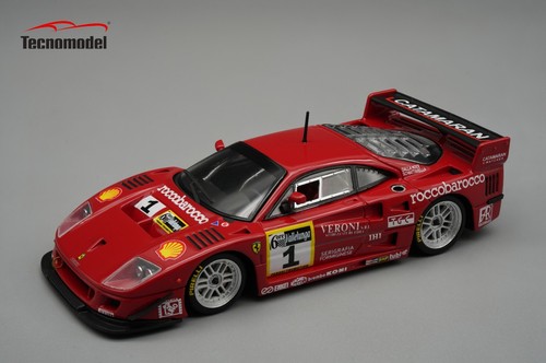 TM43-63C Tecnomodel: 1/43 Ferrari F40 LM #1 Winner 6HR Vallelunga Gold Cup 1996