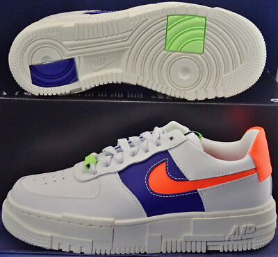Womens Nike Air Force 1 Pixel Low Summit White Hyper Crimson SZ 6.5 (DM8340-100)