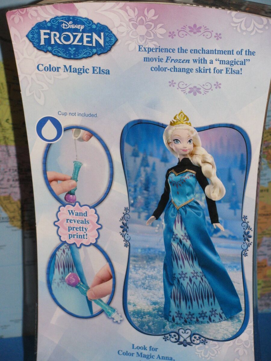 Boneca Princesa - Elsa - Disney Frozen 1 - 30cm - Mattel