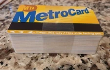 10 NEW METRO  CARDS NYC ORIGINAL NEW OLD STOCK. THEY STOPPED MAKING