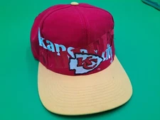  KC CHIEFS NFL Vintage 90's Logo 7 Snapback Cap SUPER RARE NEW WOT