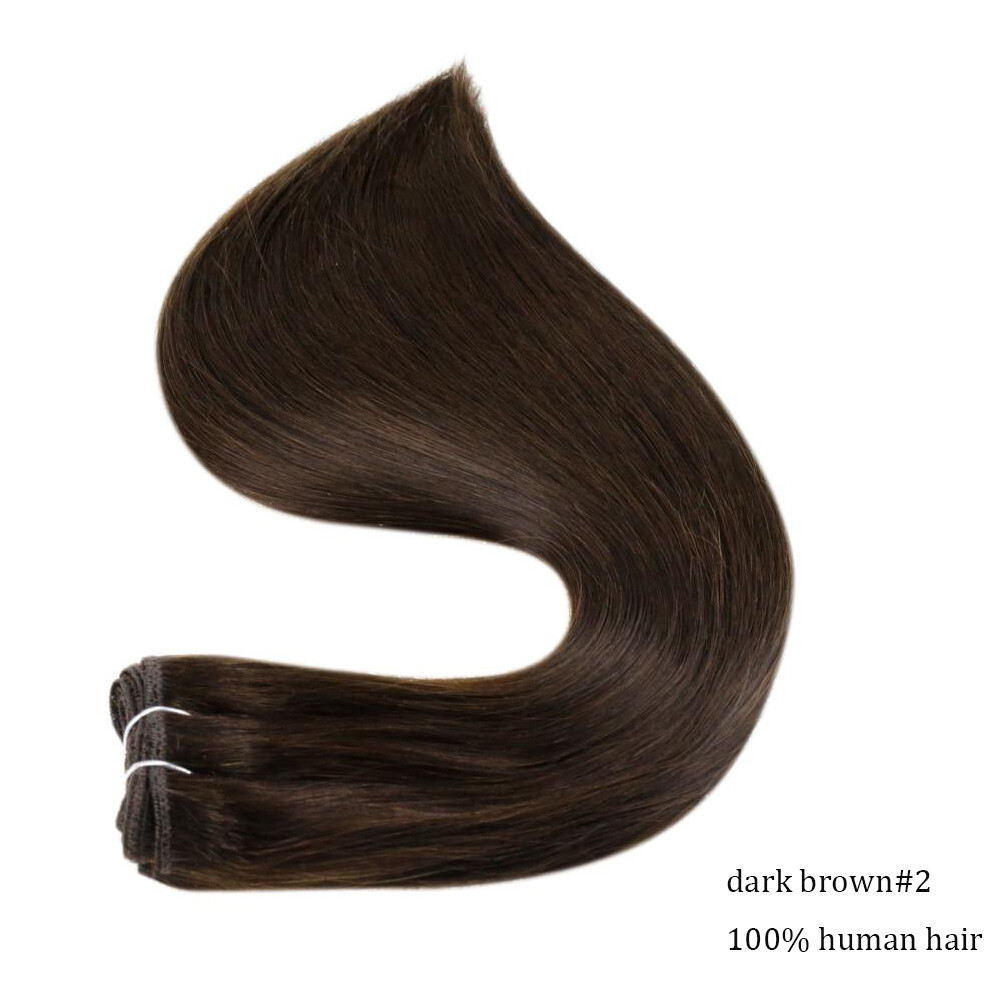 100 Human Hair Weaves Sew in Hair Weft Extensions Hair Bundles for