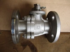 TCI 1" STAINLESS BALL VALVE, #410333J NEW
