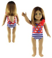 Doll Clothes For 18'' American Girl& Handmade Swimwear Bathing Costume Doll Clothes For 18'' American Girl& Handmade Swimwear Bathing Costume