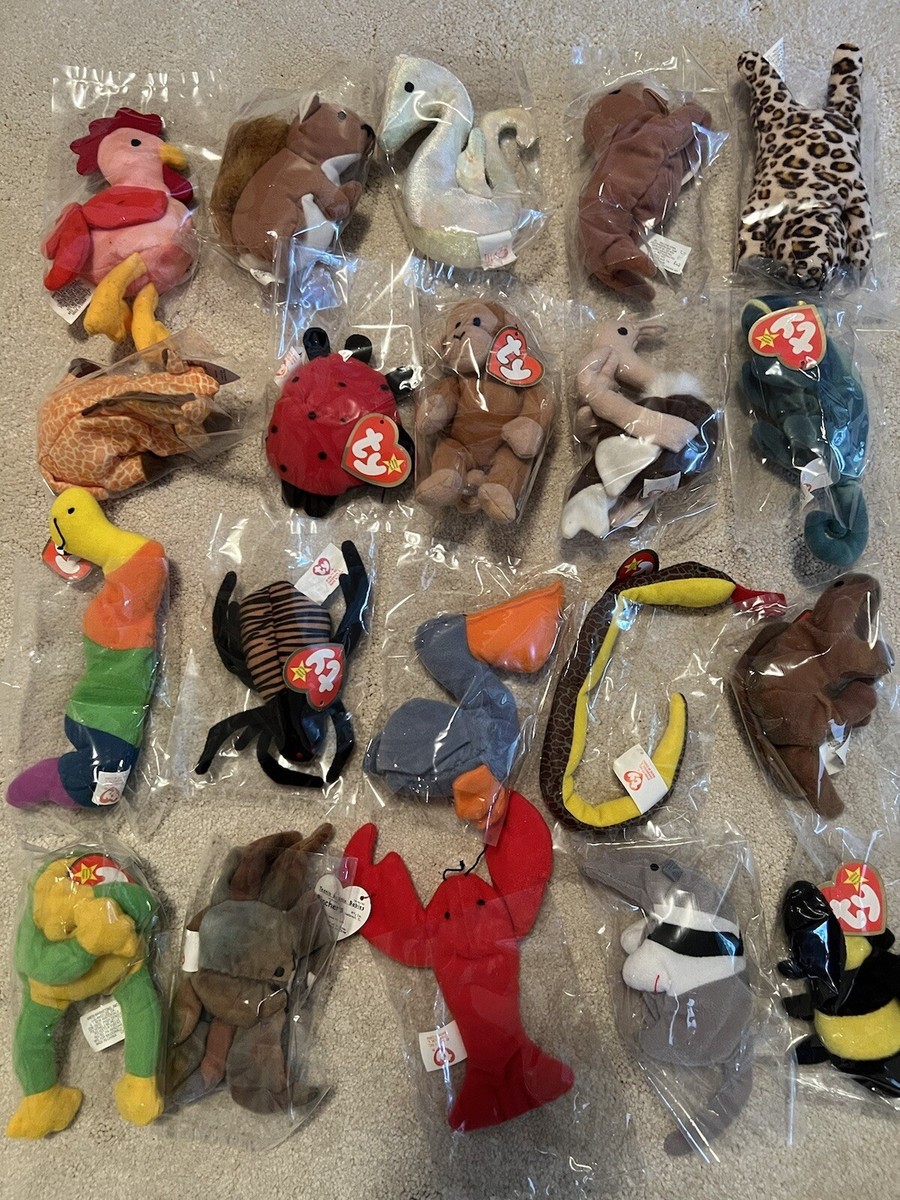 Beaniebaby様 リクエスト2点 まとめ商品 20 McDonald's Ty Teenie Beanie Babies lot In Clear Bag | eBay UK