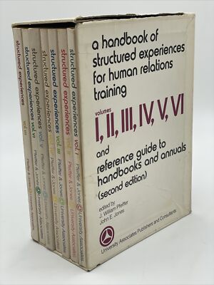 A Handbook of Structured Experiences for Human Relations Training VTG 1974 Books
