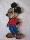 Mickey & Minnie Suncatcher Acrylic Stained Glass Flat Metal Christmas Ornaments — photo 6