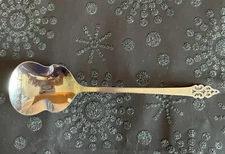 International Deep Silver Plate Sugar/Jelly 6 Inch Spoon