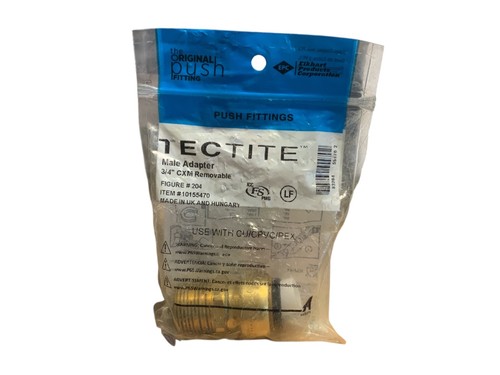 Elkhart Tectite Genuine OEM Male Adapter 3/4" CXM 10155470 Removable