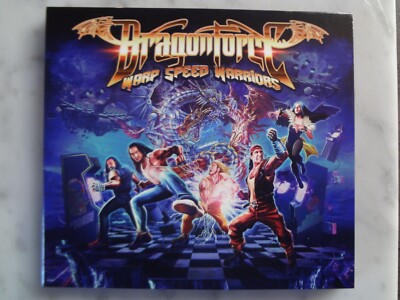 DRAGONFORCE - Warp Speed Warriors  - DIGIPAK -  CD  - NEU aber ohne OVP !!!
